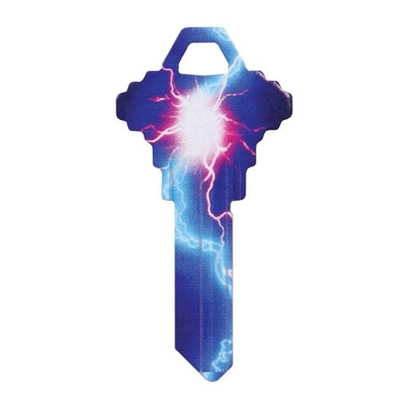 Hillman HILLMAN Wackey Lightning House/Office Universal Key Blank SC1 Single 87192